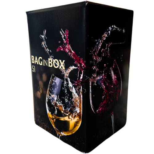 Wino bag in box 5l, młode, uniwersalne, ekonomiczne
