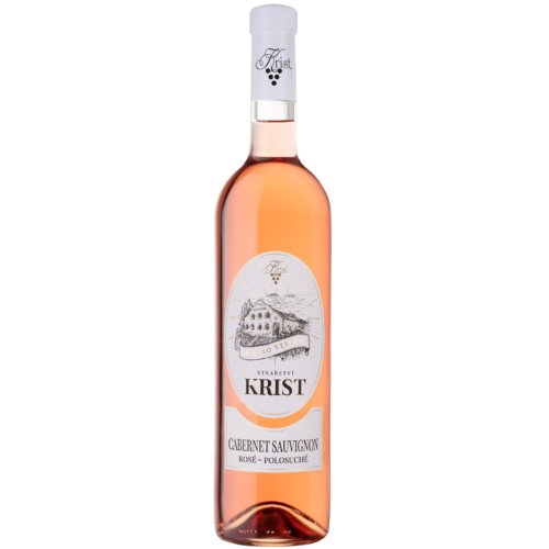 Cabernet Sauvignon Rosé Vinařství Krist – półwytrawne różowe wino z Czech. Idealne na letnie spotkania.