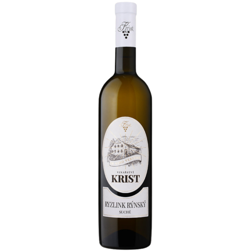 Butelka Ryzling Rynsky Vinarstvi Krist - wino o wyrazistym smaku